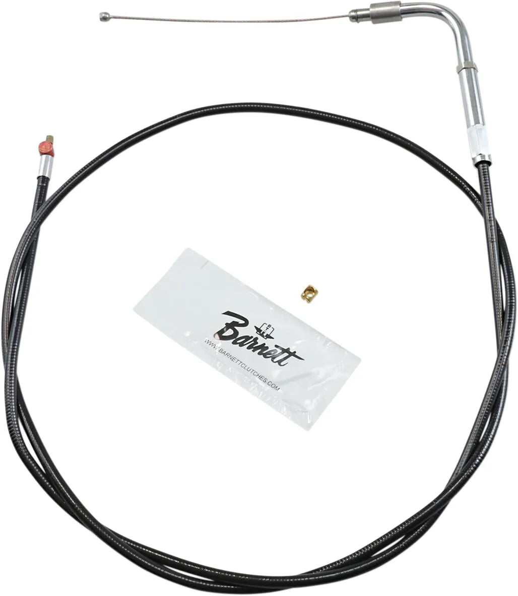 Barnett Black Vinyl Throttle/Idle Cable H-D Electra Glide 96-01