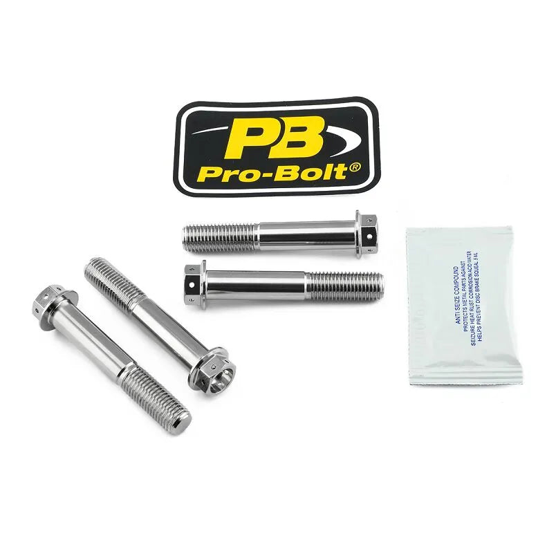Pro Bolt Zestaw Śrub Montażowych Zacisku Hamulcowego Ze Stali Nierdzewnej