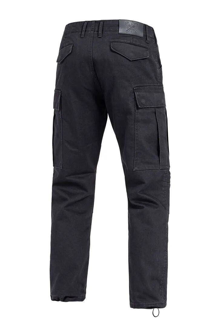 John Doe Regular Cargo Mono Riding Pants Black/Black