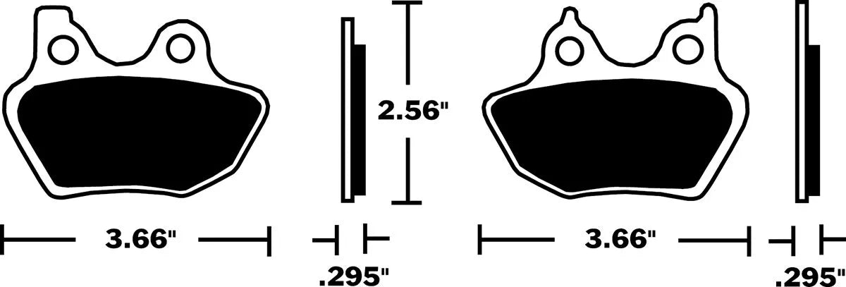 DP Brakes Klocki hamulcowe spiekane - DP918
