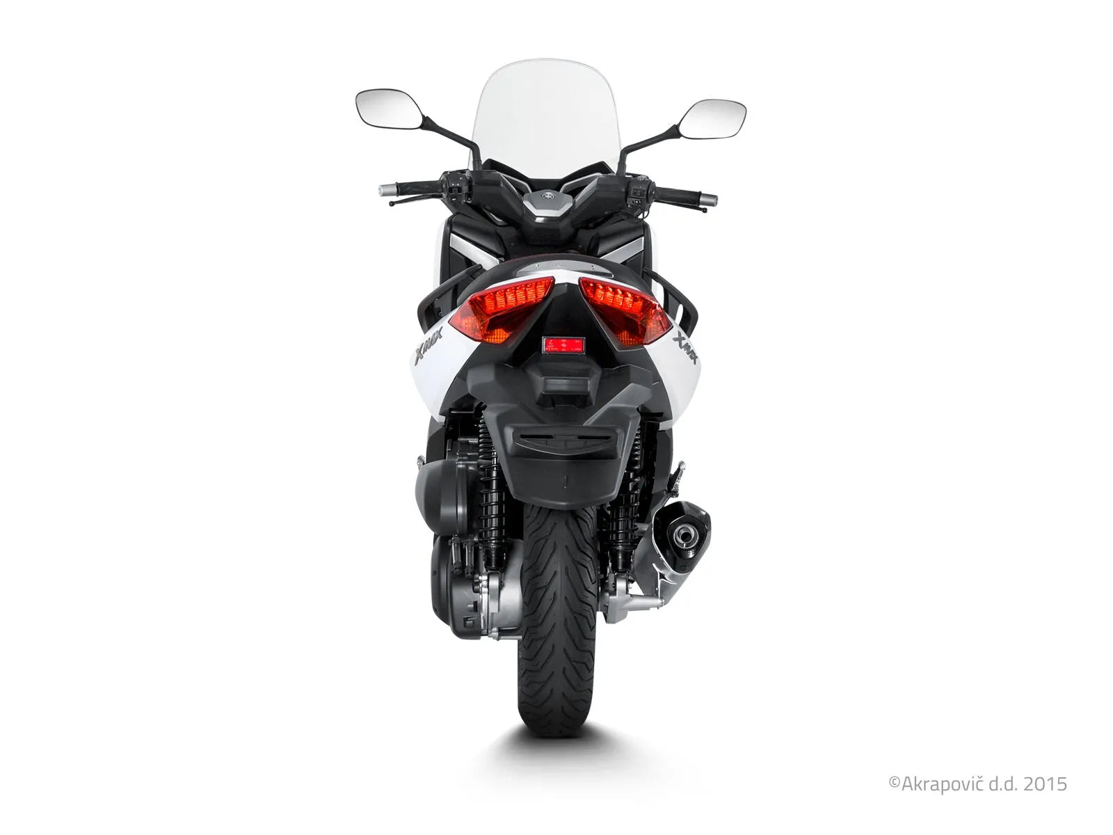 Tłumik Akrapovic Slip-on Line Do Skuterów - Homologacja Drogowa ECE