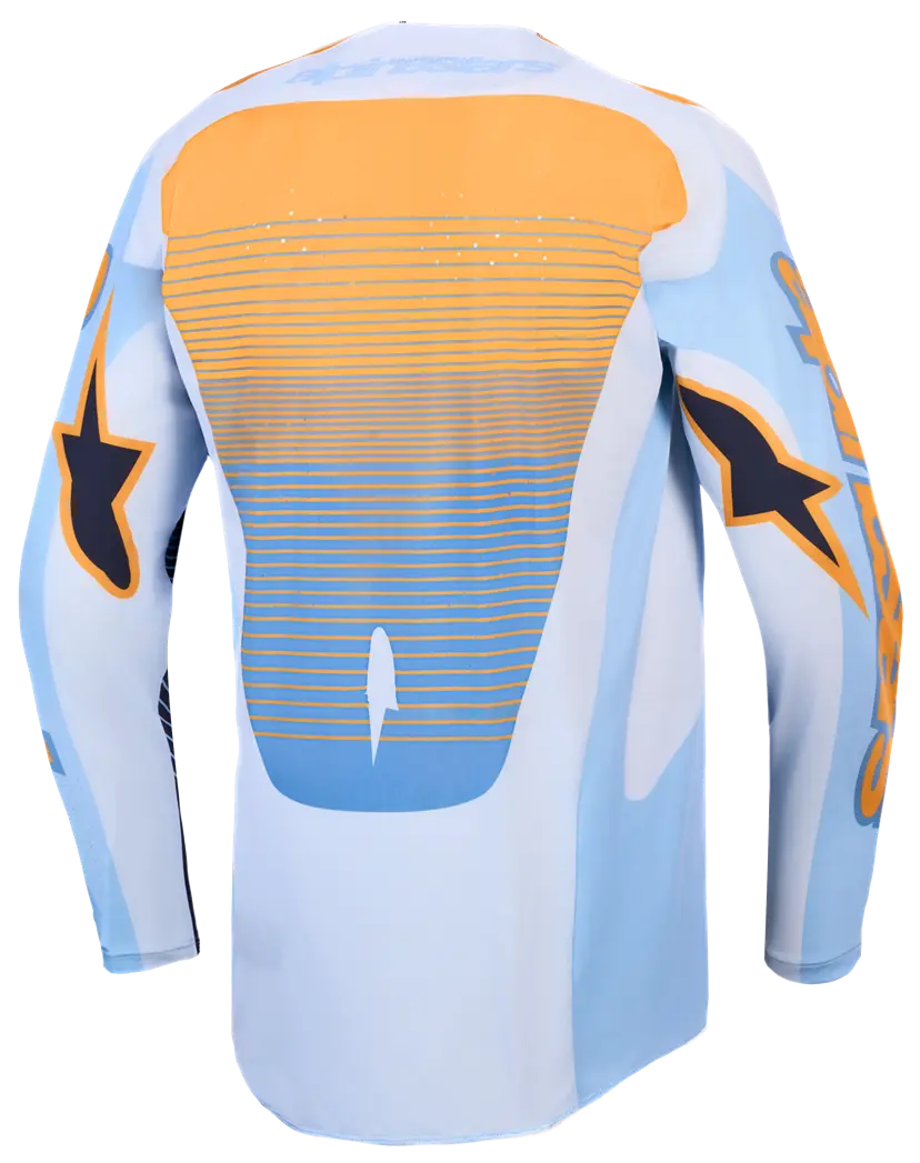 Alpinestars Techstar Maven Jersey Blue/Tangerine/Black