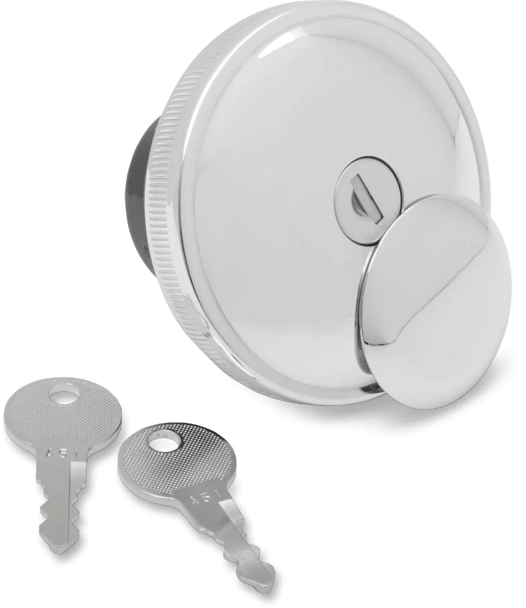 Drag Specialties Locking Fuel Cap - Vented