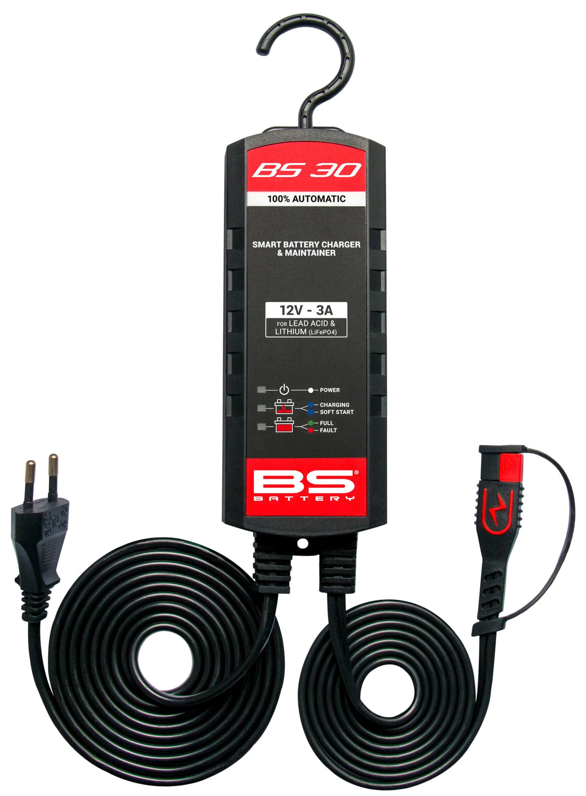 Bs Battery BS30 Charger 12V 3A UK Plug