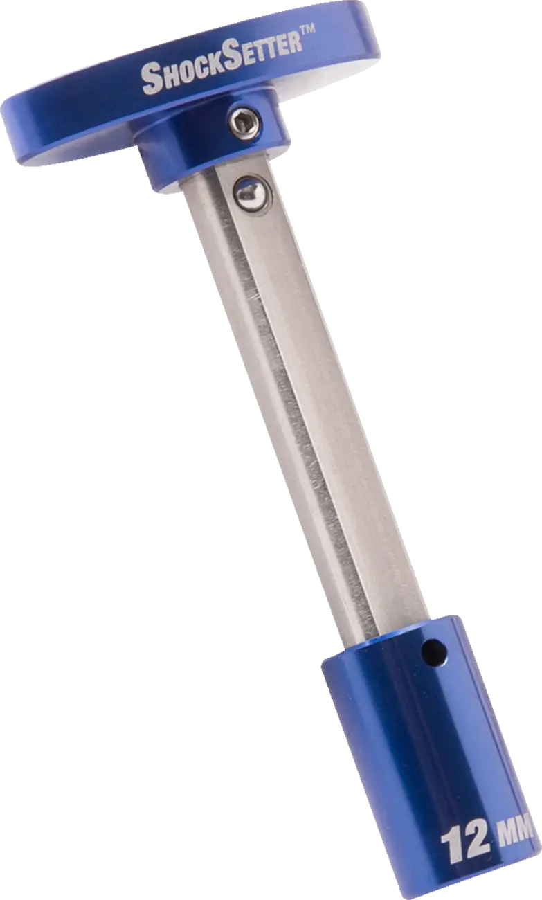 Motion Pro ShockSetter Shock Adjustment Tool 12 mm Blue Silver