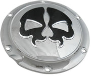 Drag Specialties Split Skull Derby Cover For Big Twin