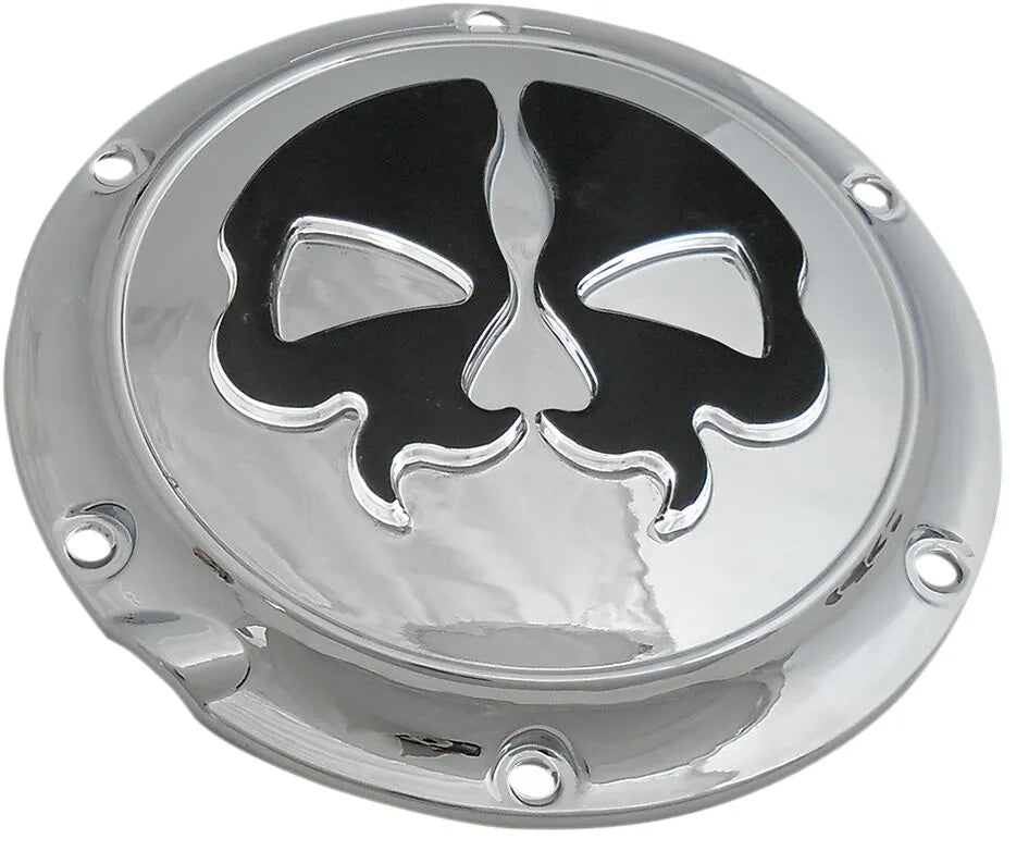 Drag Specialties Split Skull Derby Cover For Big Twin