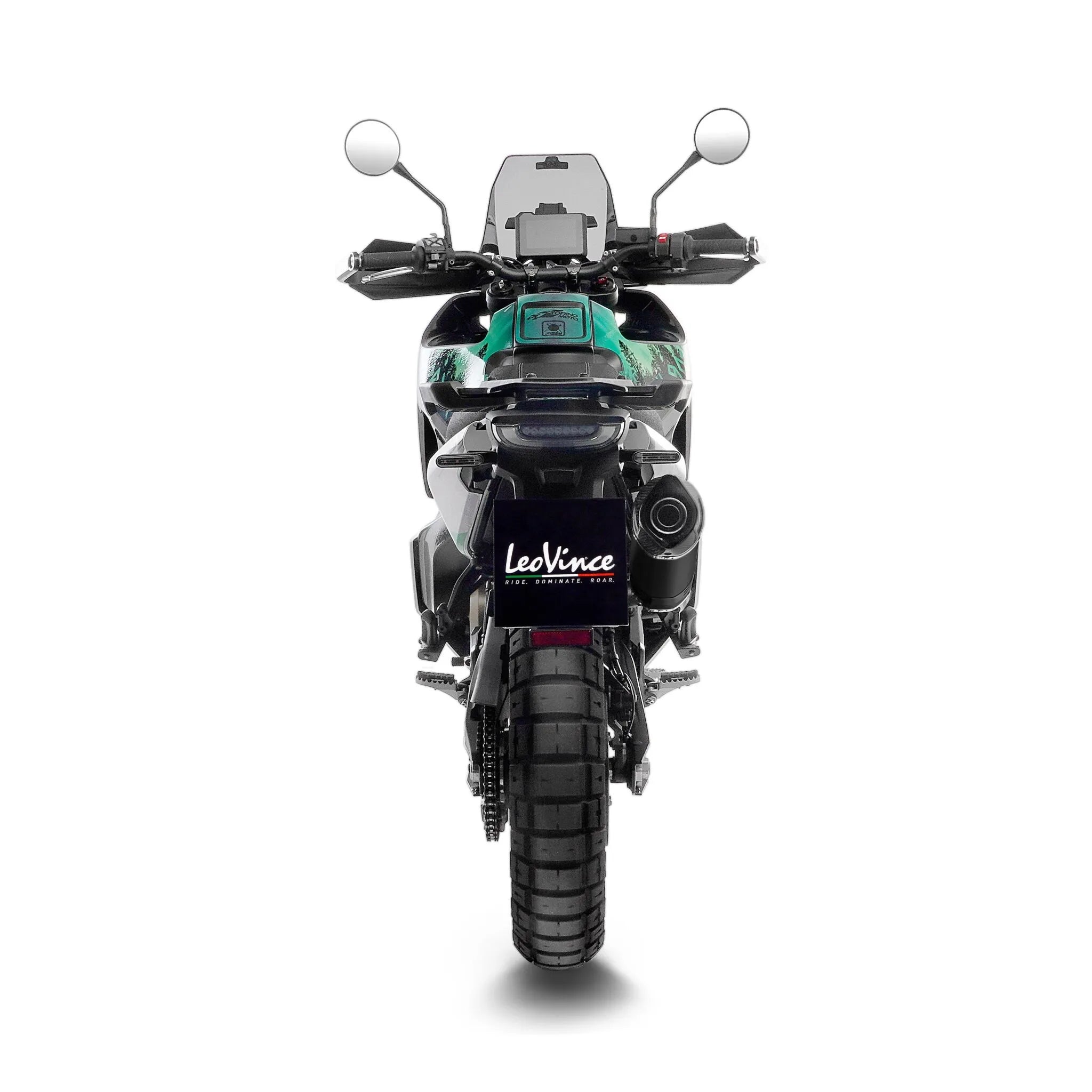Leovince Lv One Evo Black Edition Tłumik Slip-on - Homologacja Drogowa ECE