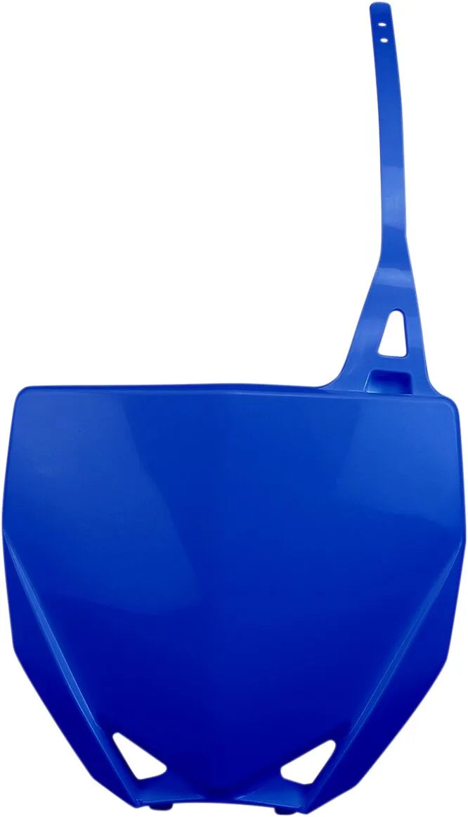 Ufo Replacement Front Number Plate Reflex Blue