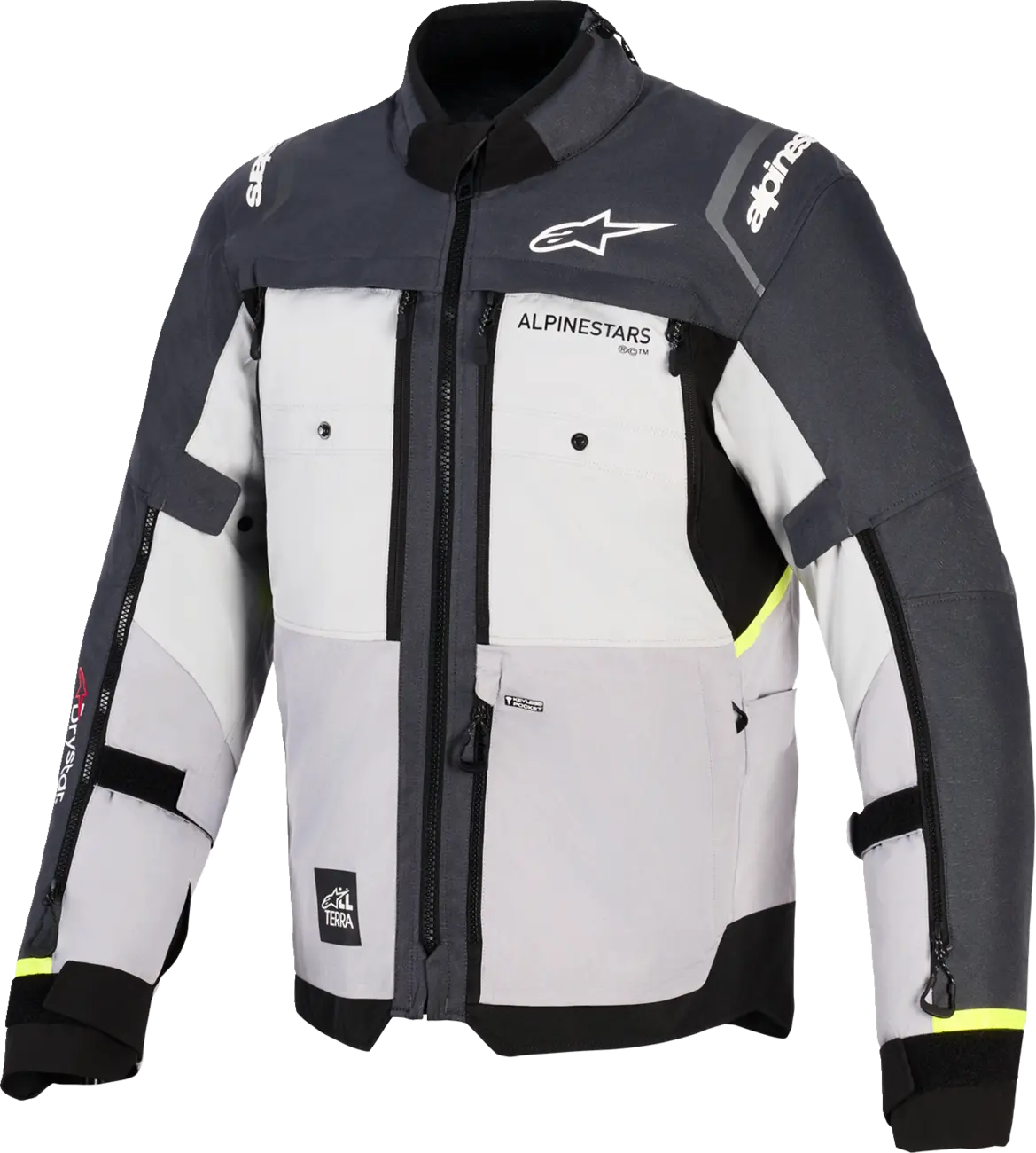 Alpinestars Cusco Drystar Jacket Ice Gray Mid Gray Gray