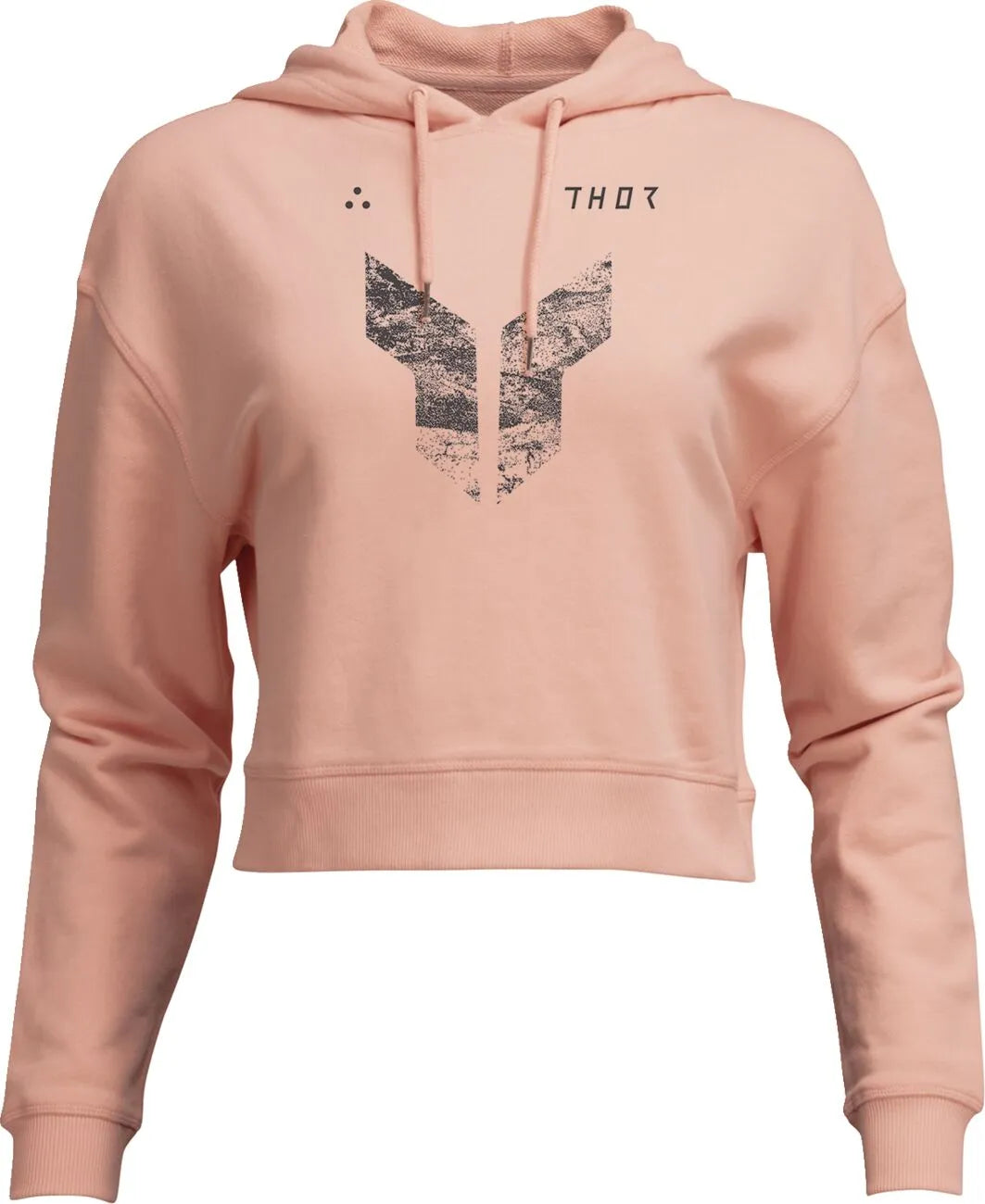 Thor Women's Iconic Pullover Crop Hoodie Pink