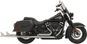 Bassani Xhaust Fishtail True Dual Układ Wydechowy Chrom