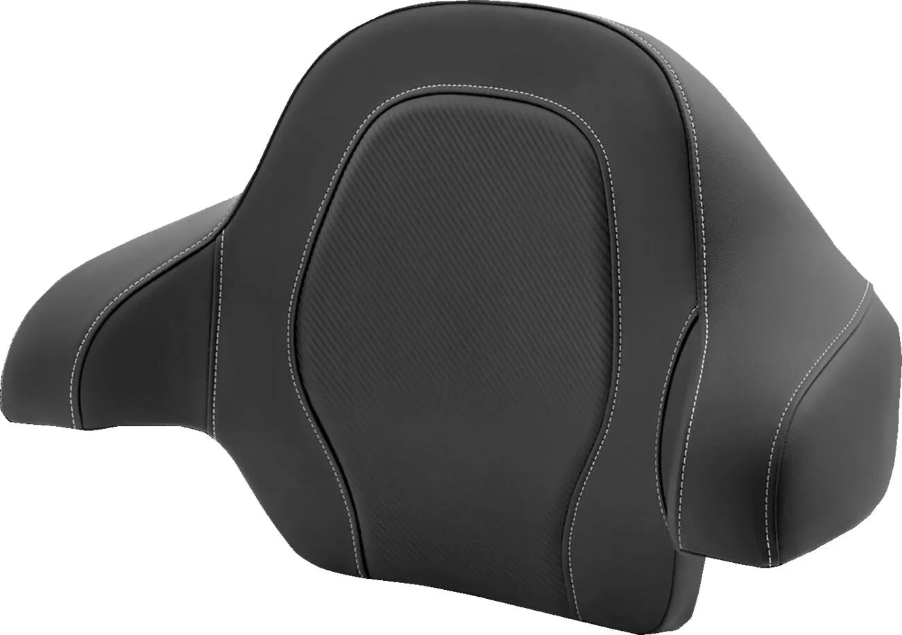 Saddlemen Tour Pak Backrest Pad - Carbon Fiber