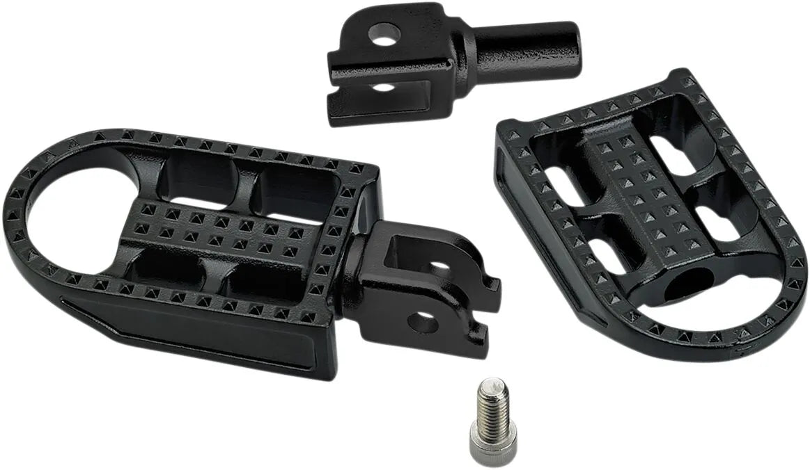 Biltwell Mushman Foot Pegs - Stainless Steel