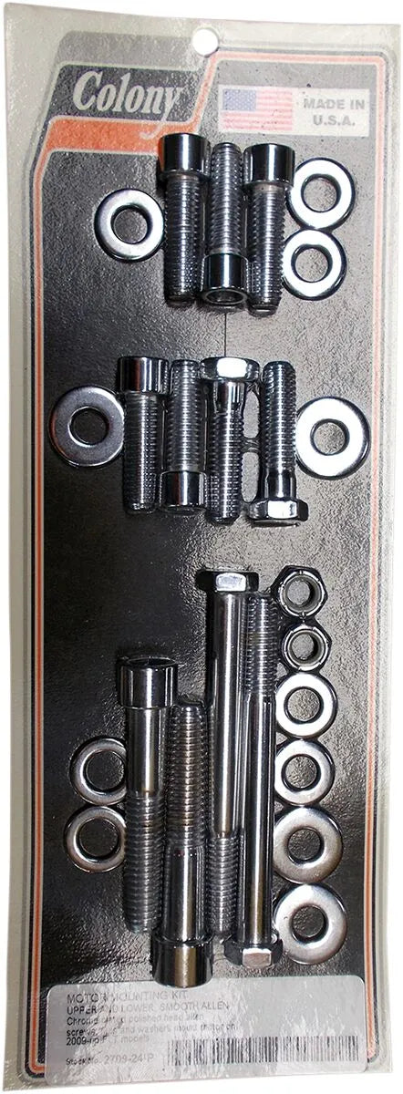 Colony Motor Mount Bolt Kit for Harley Davidson FLT 2009-2016