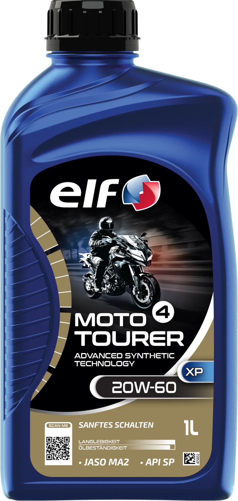 ELF Moto 4 Tourer XP Engine Oil 20W-60 1 liter