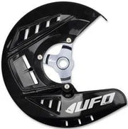 Ufo Front Disc Cover In Black Plastic