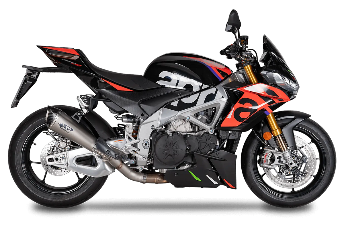 Spark Konix Evo Titanium Slip-On Muffler for RSV4 Tuono