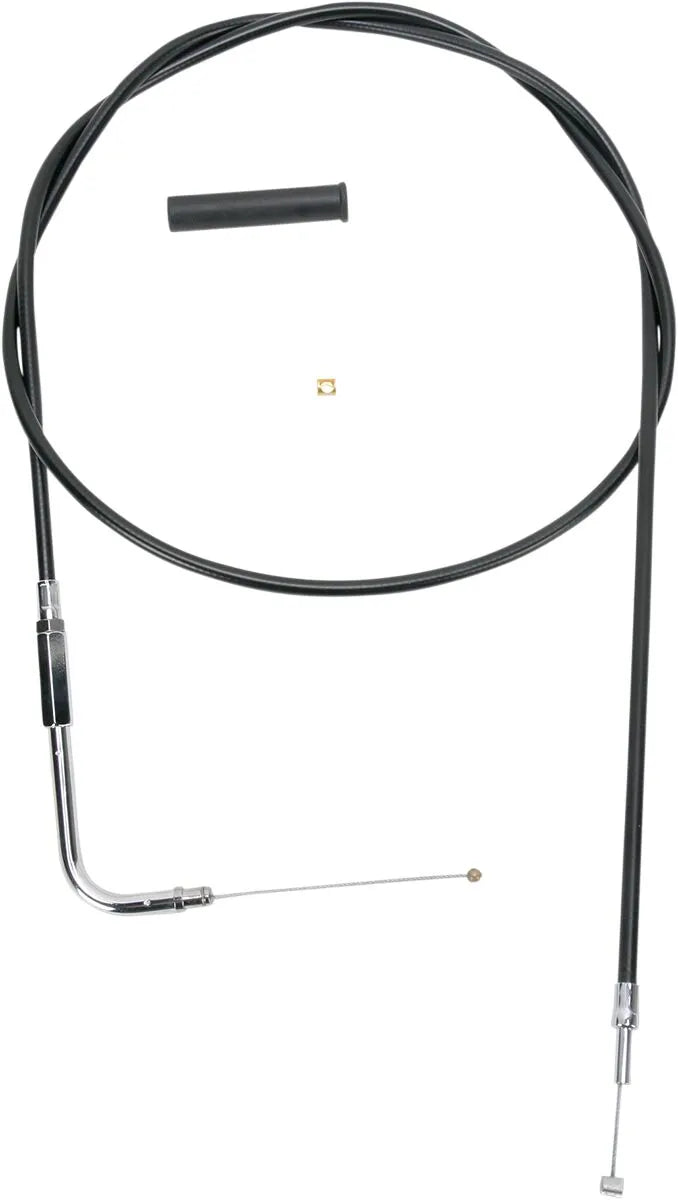 DRAG SPECIALTIES Black Vinyl Throttle Cable