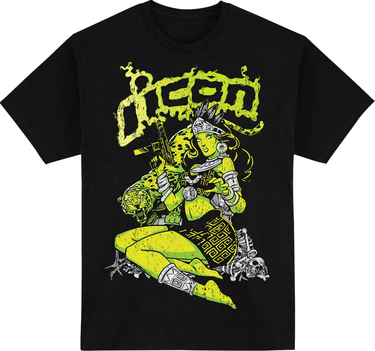 Icon Aztec Nine T-Shirt Black