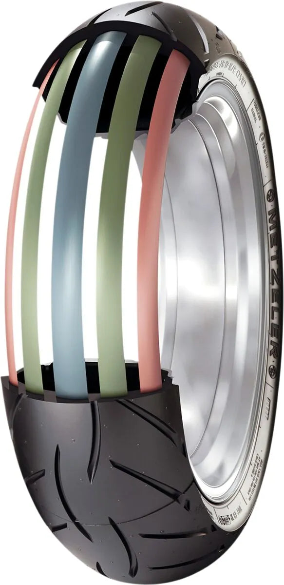 Metzeler Sportec M5 Interact Tire For Front - 120/70zr17