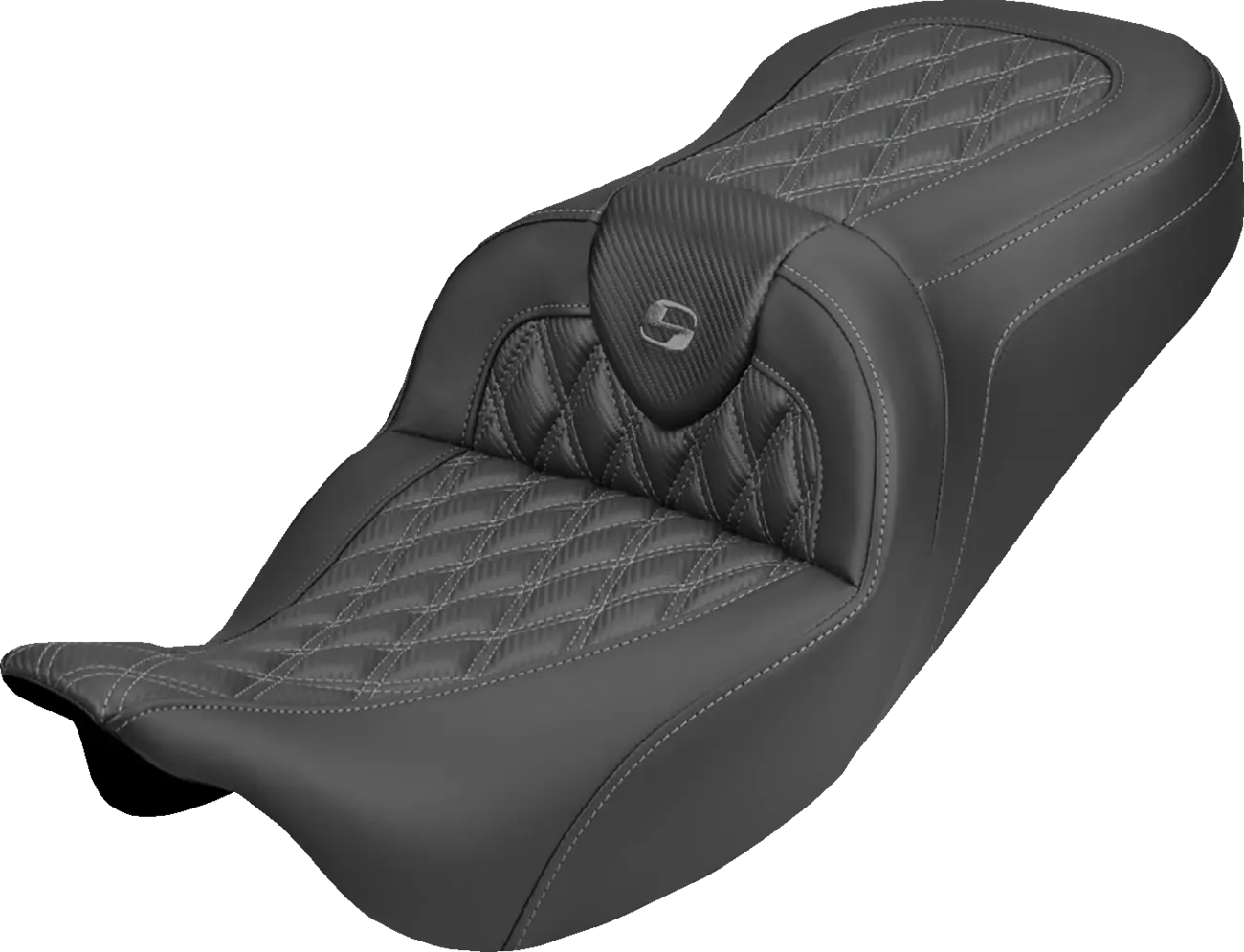 Saddlemen Roadsofa Carbon Fiber 2-Up Seat