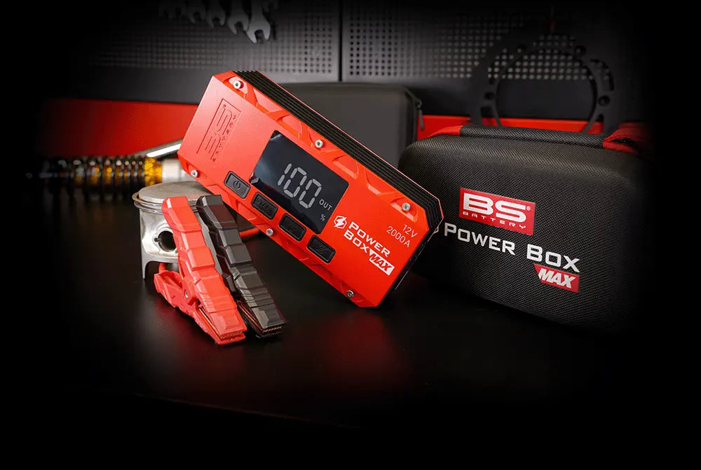 Bs Battery Power Box Max Lithium Booster 1000A Red