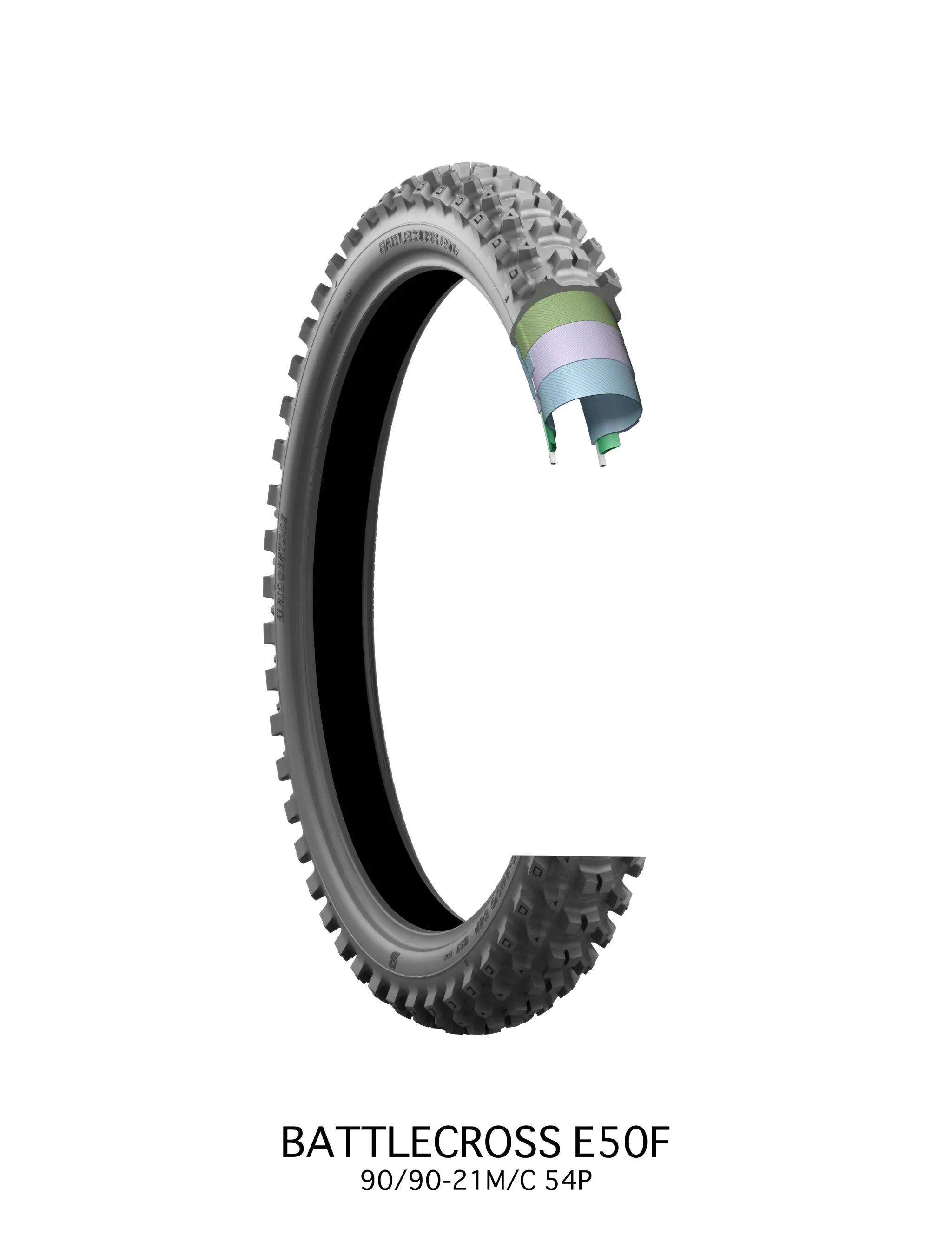 Bridgestone Battlecross E50 Tire - Front 90/90-21