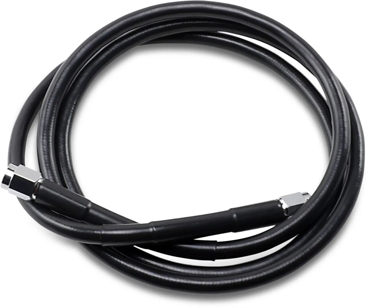 Uniwersalny przewód hamulcowy Drag Specialties 52" czarny winyl