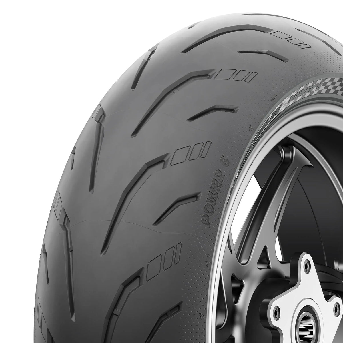 Michelin Power 6 Rear Tire - 190/50 ZR17 (73W) - TL