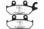 Klocki Hamulcowe Ebc Tt Sport Carbon Fusion