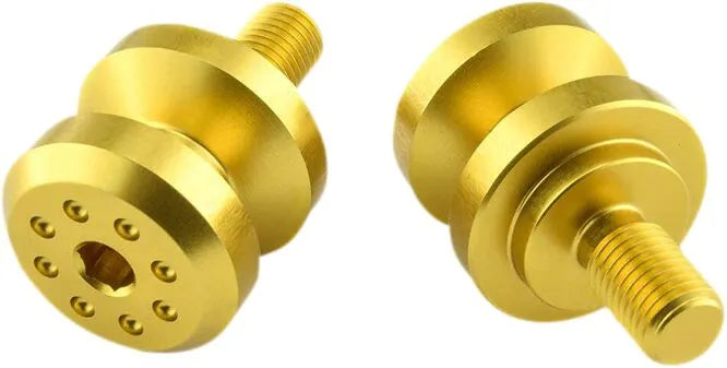Pro Bolt Swingarm Spools Gold Aluminum
