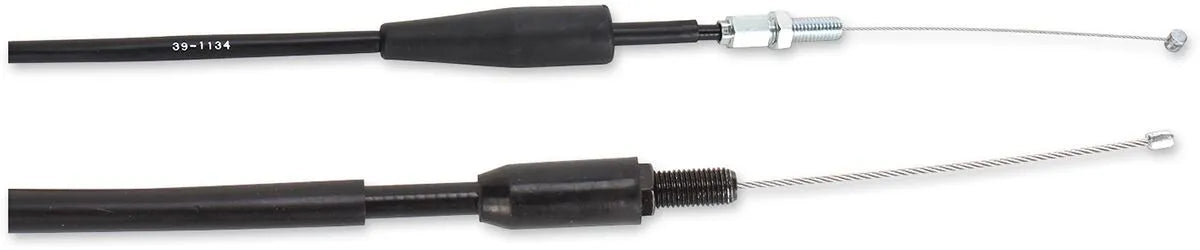 Moose Offroad Black Vinyl Throttle Cable for Motorcycles