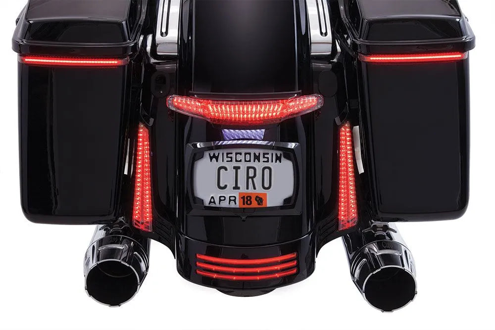 Ciro Latitude Taillight And License Plate Mount