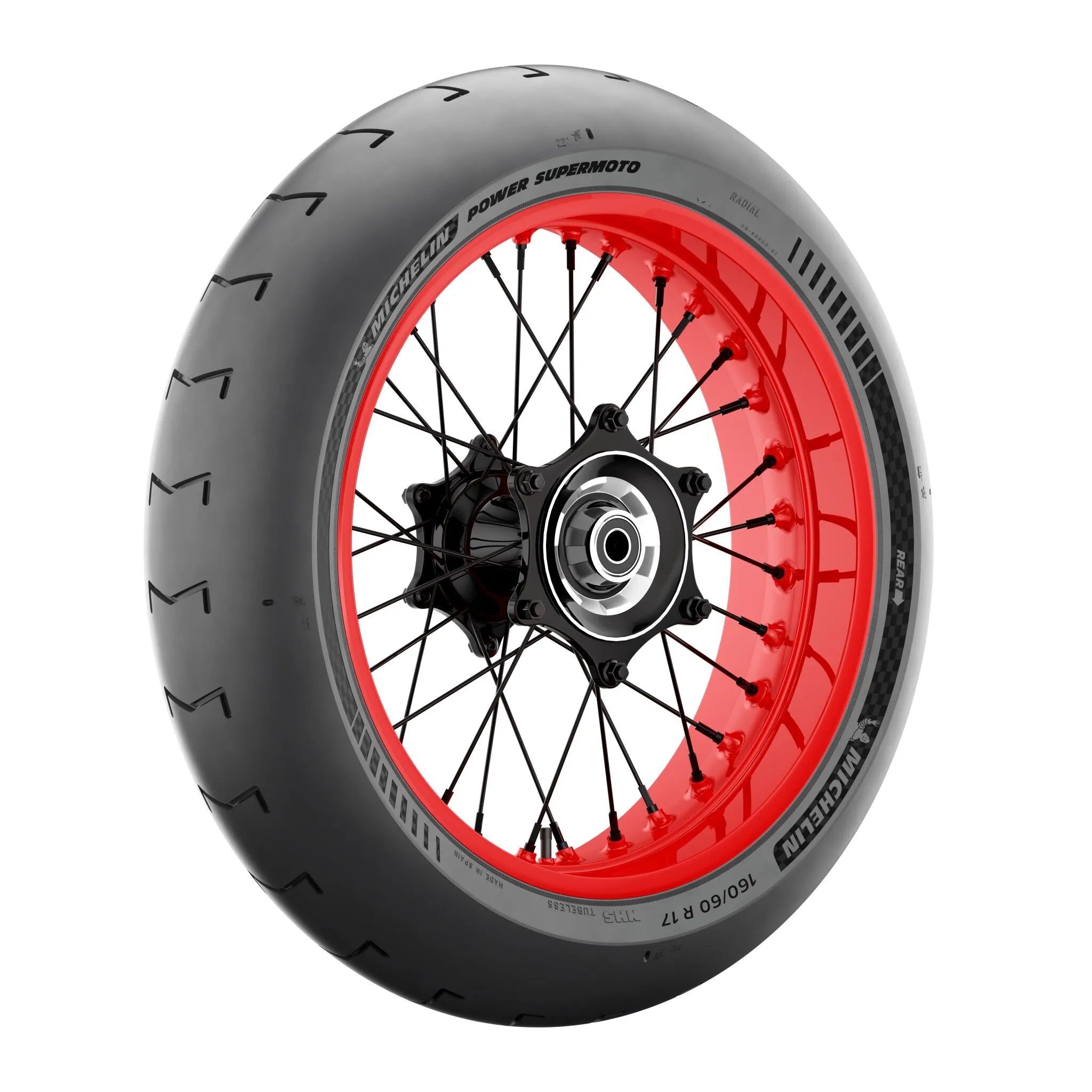 Michelin Power Supermoto Slick Tire 160/60r17 Rear