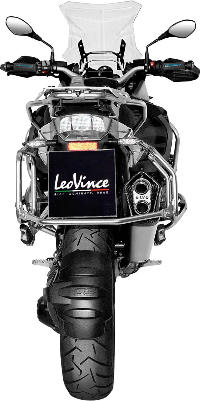 Leovince LV-12 Tłumik Slip-on - Stal Nierdzewna - Homologacja Drogowa ECE