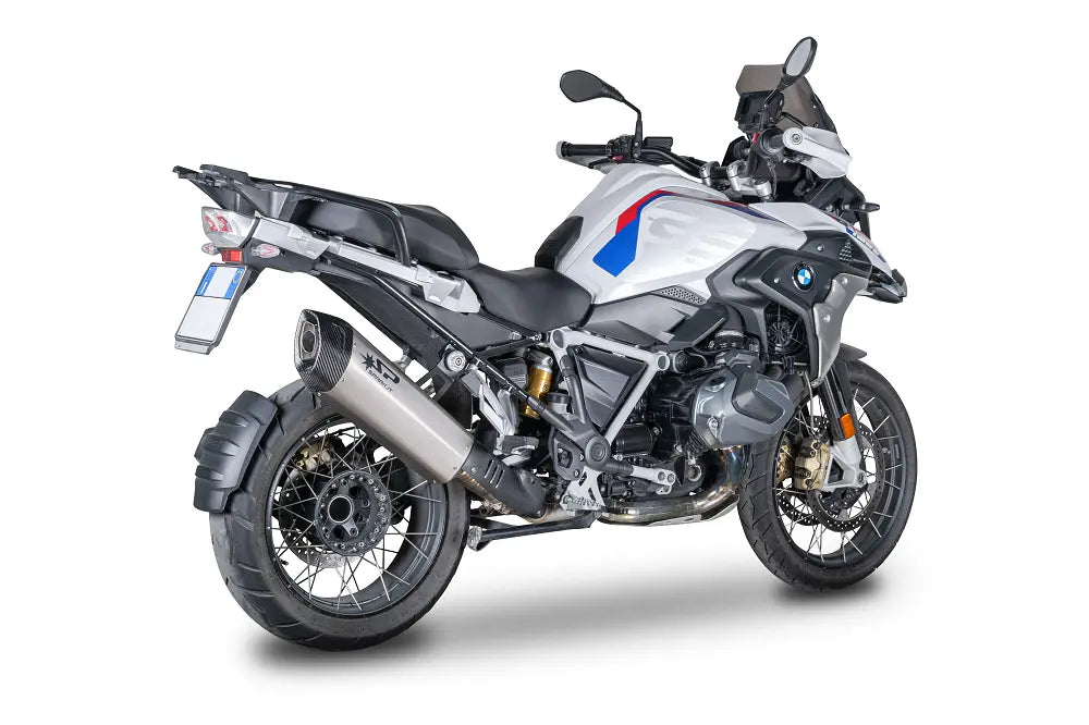 Tłumik typu Slip-On Spark Fighter z tytanowym korpusem - homologacja drogowa ECE