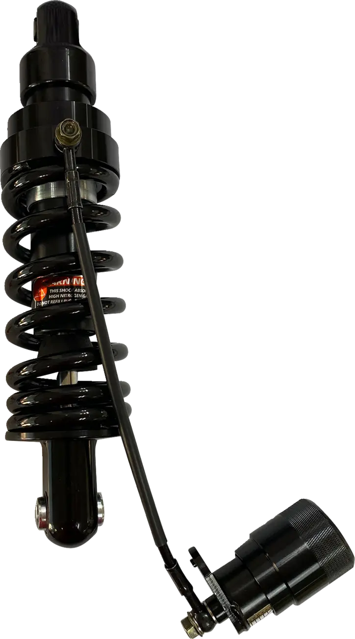 Drag Specialties 13" Preload Knob Rear Shocks Black for Softail