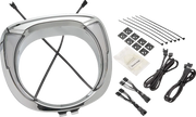 Ciro Headlight Bezel - Chrome With Amber/white Leds