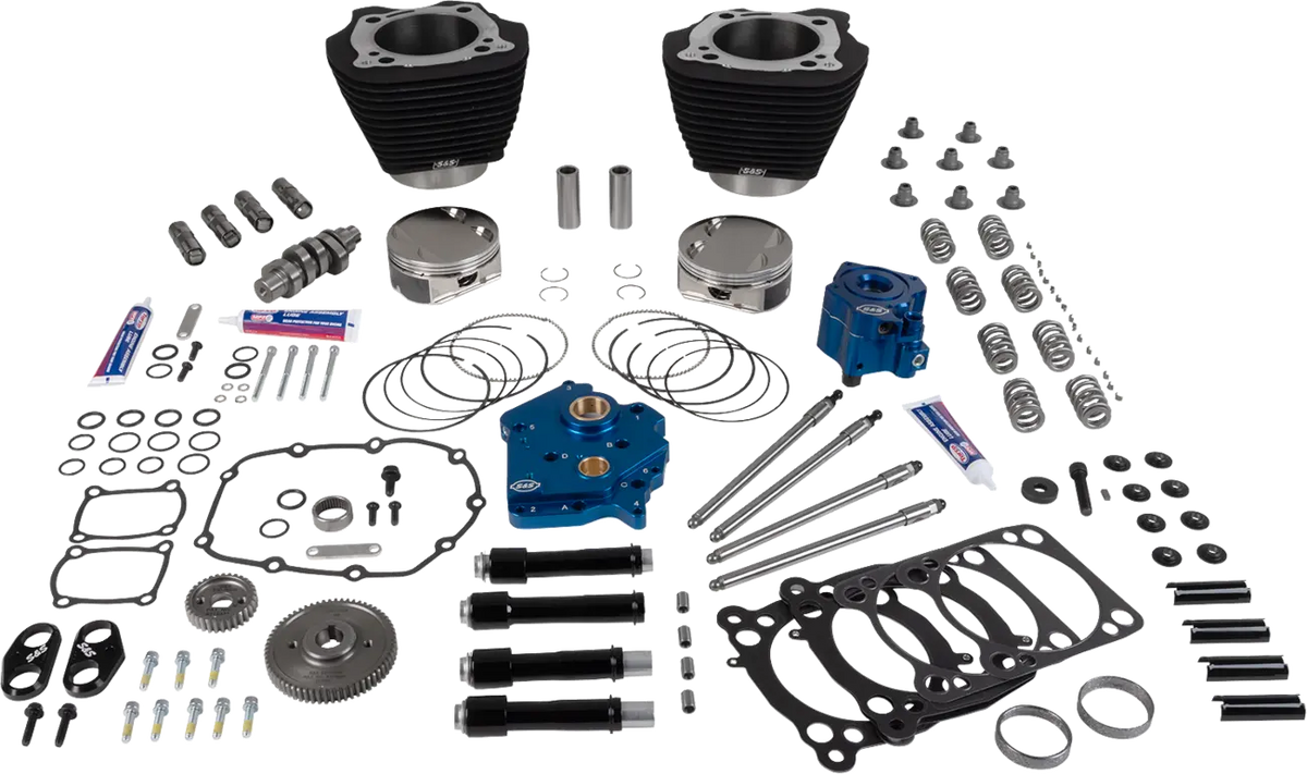 S&S Cycle Power Pack VVT Engine Performance Kit for M8 107"