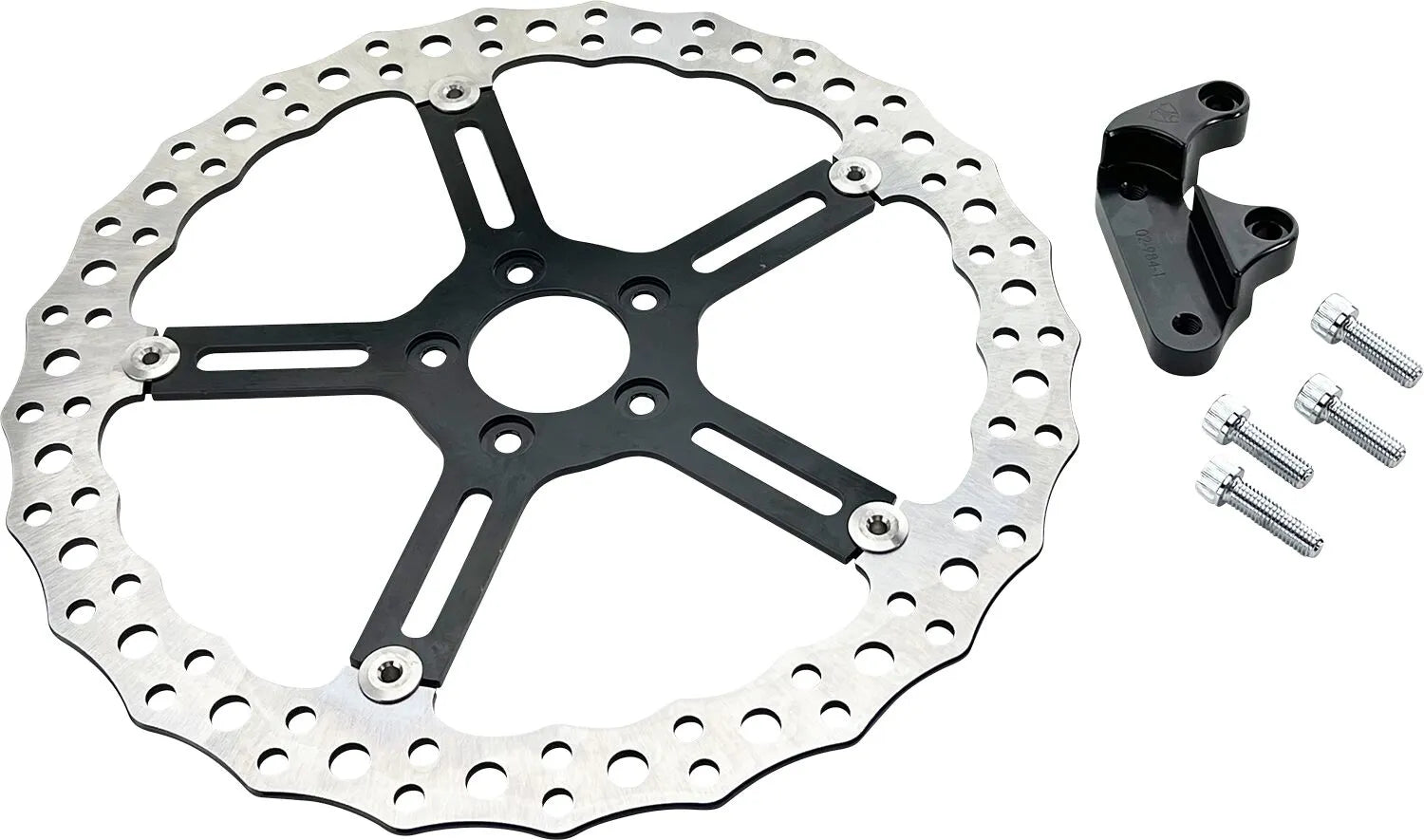 Arlen Ness 15" Big Brake Jagged Floating Rotor Kit - Przód