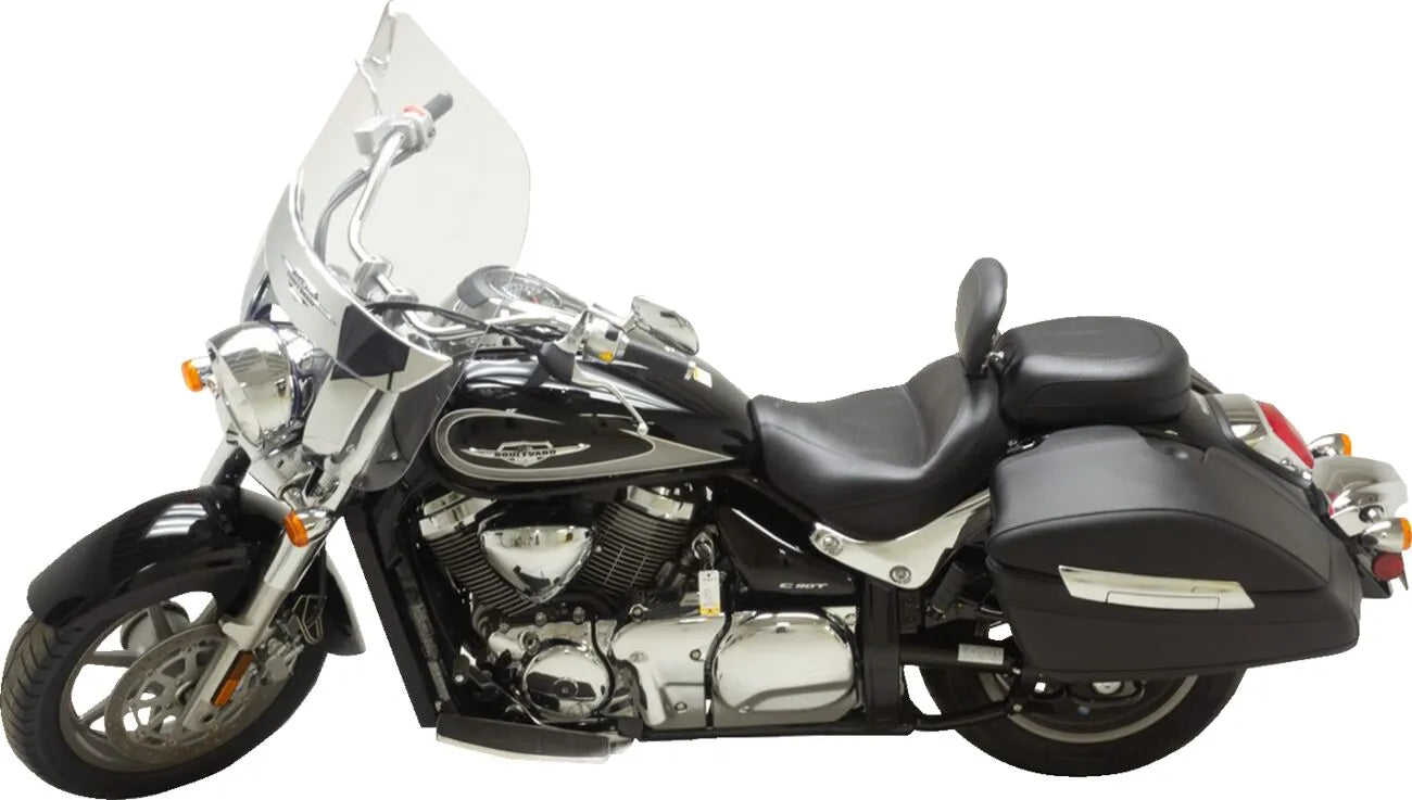 Mustang Wide Touring Solo Seat - For SUZUKI