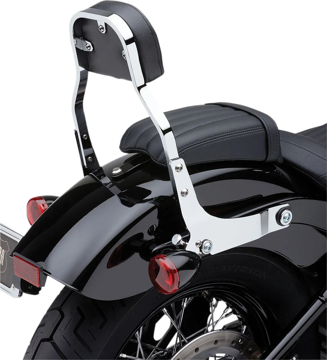Cobra Detachable Backrest Kit - Chrome Finish