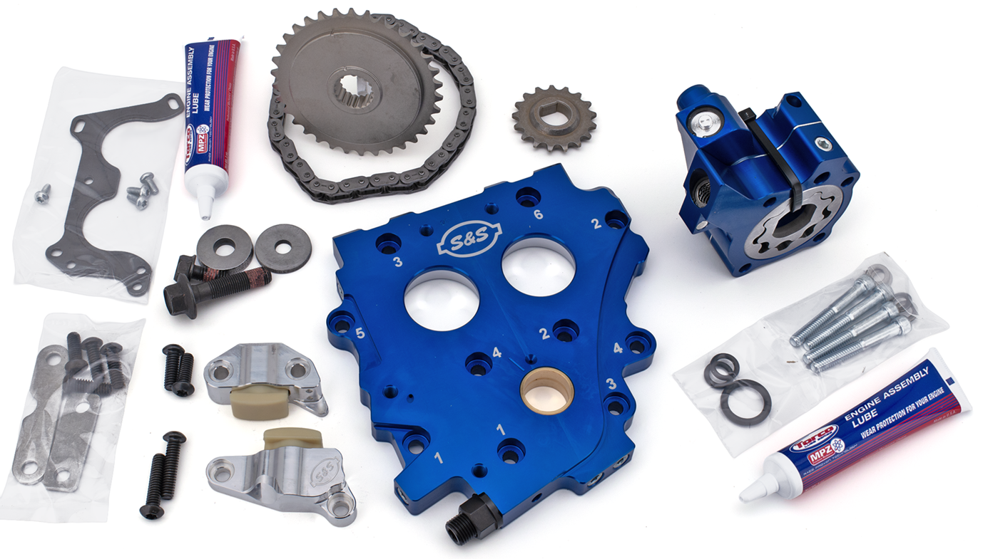 S&S Cycle Hybrid Cam Chain Upgrade Kit for 1999-2006 Twin Cam – Engine