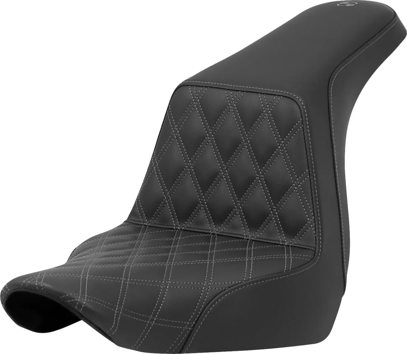 Saddlemen Lattice Stitch Step-up Seat - For Harley Davidson
