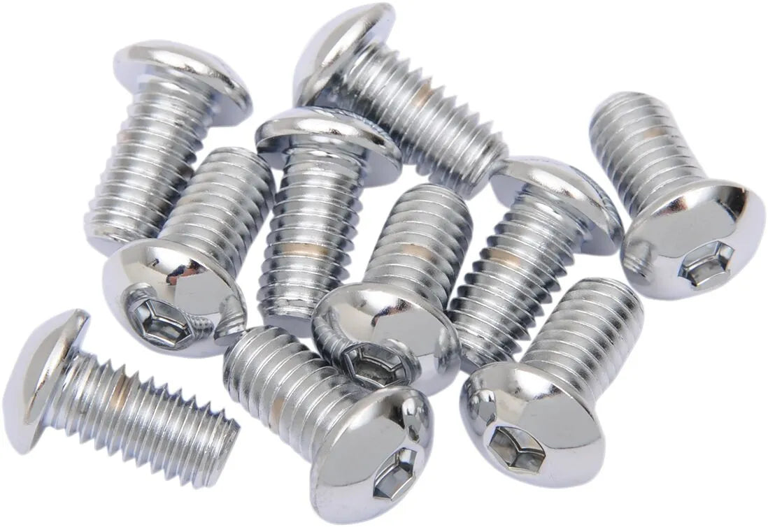 Drag Specialties Button Head Bolts 3/8-16 x 1