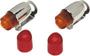 Drag Specialties Pony Marker Lights - Chrome