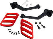 Show Chrome Combat Floorboards - Black/red