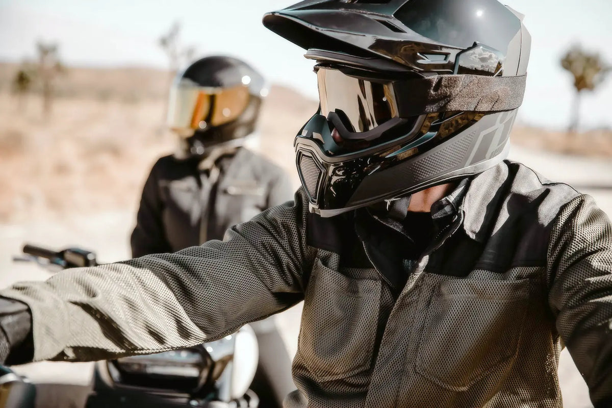 Icon Airflite Helmet Peak Black