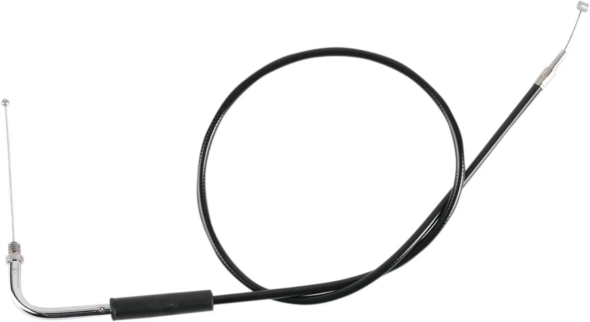 DRAG SPECIALTIES Black Vinyl Throttle Cable